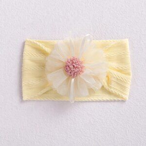 NEW - Flower Headband Baby Girl Vintage - Baby Girls Accesories